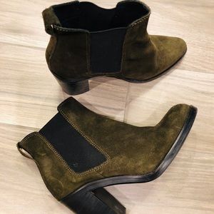 Topshop Suede Booties